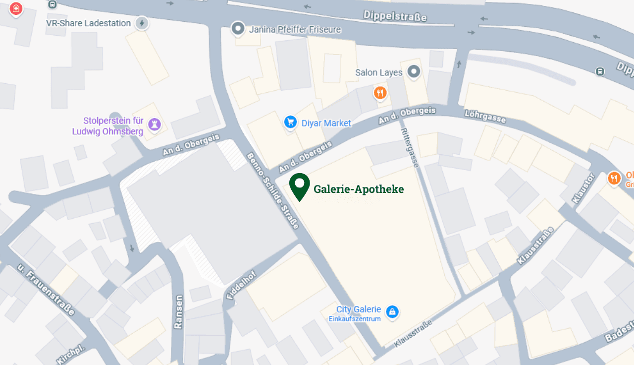 Galerie-Apotheke in Google Maps